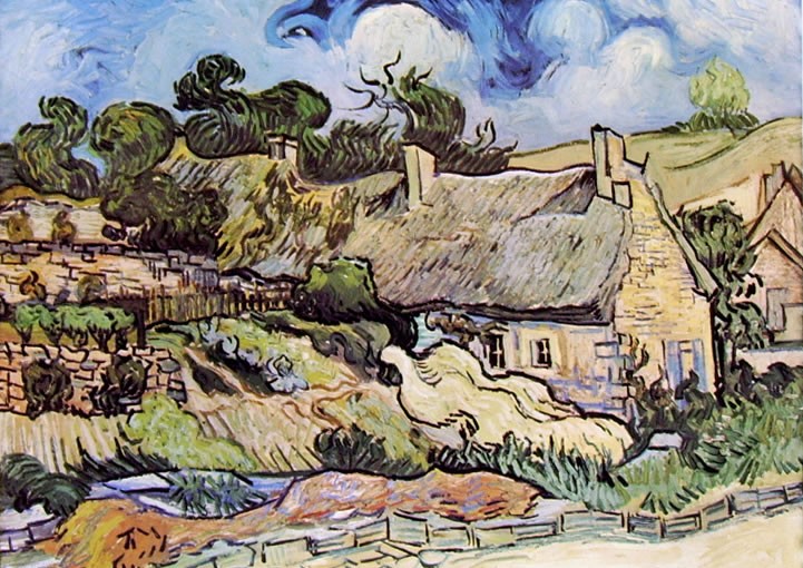 Vincent van Gogh: Cascinali a Cordeville, Parigi Museo d’Orsay.
